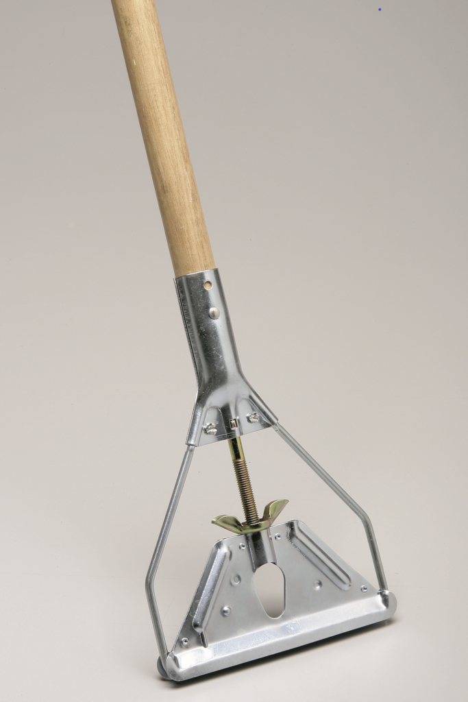 Wooden Handle Mop, Screw Type Sold by the case Industries of the